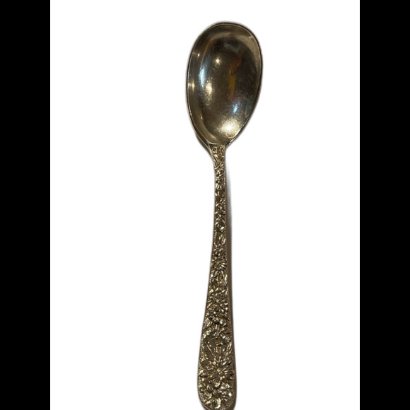 Kirk repousse preserve spoon 925 - Picture 10 of 12
